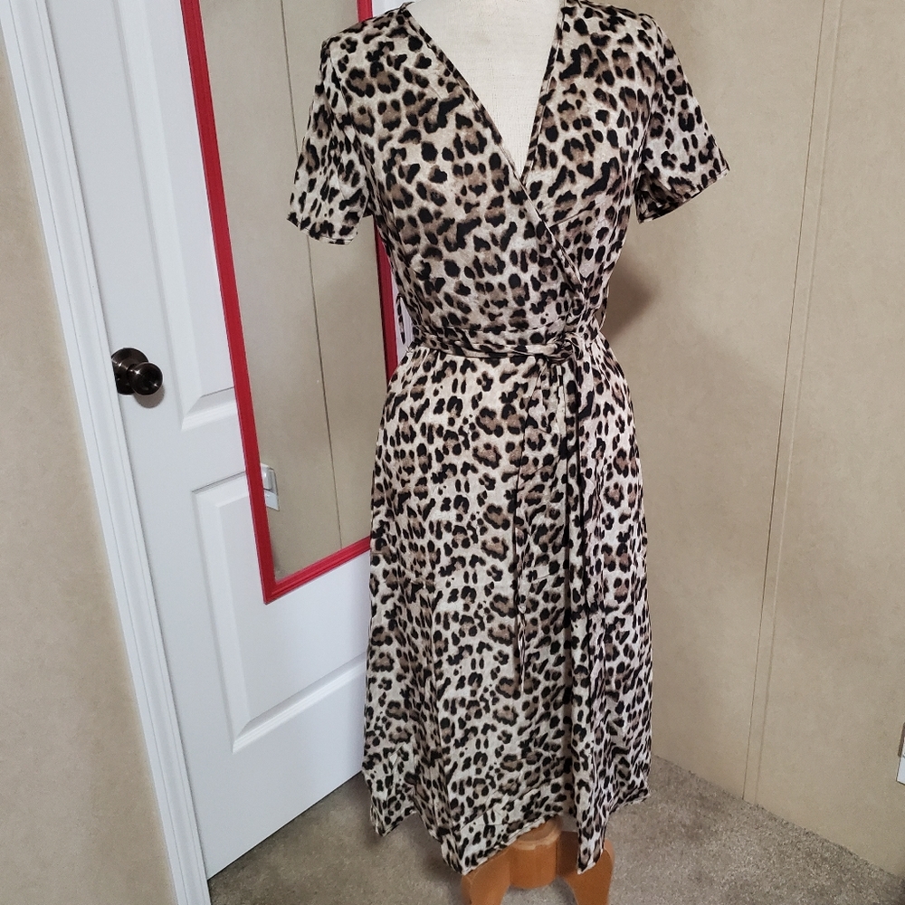 Cheetah Print Dress